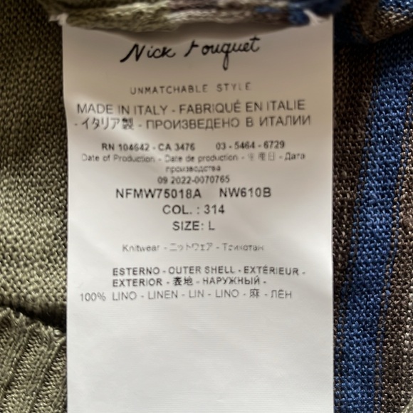 Nick fouquet's short sleeve linen shirt. Absolute gem. - Picture 12 of 12